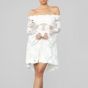 White flowy girly dress!